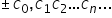 plus-or-minus c subscript 0 comma c subscript 1 c subscript 2 horizontal ellipsis c subscript n...