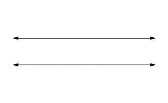 На рисунке изображены 2 прямые. Параллельные линии. Две линии. Параллельные полосы. Параллельные линии на прозрачном фоне.